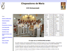 Tablet Screenshot of chapeadores.com